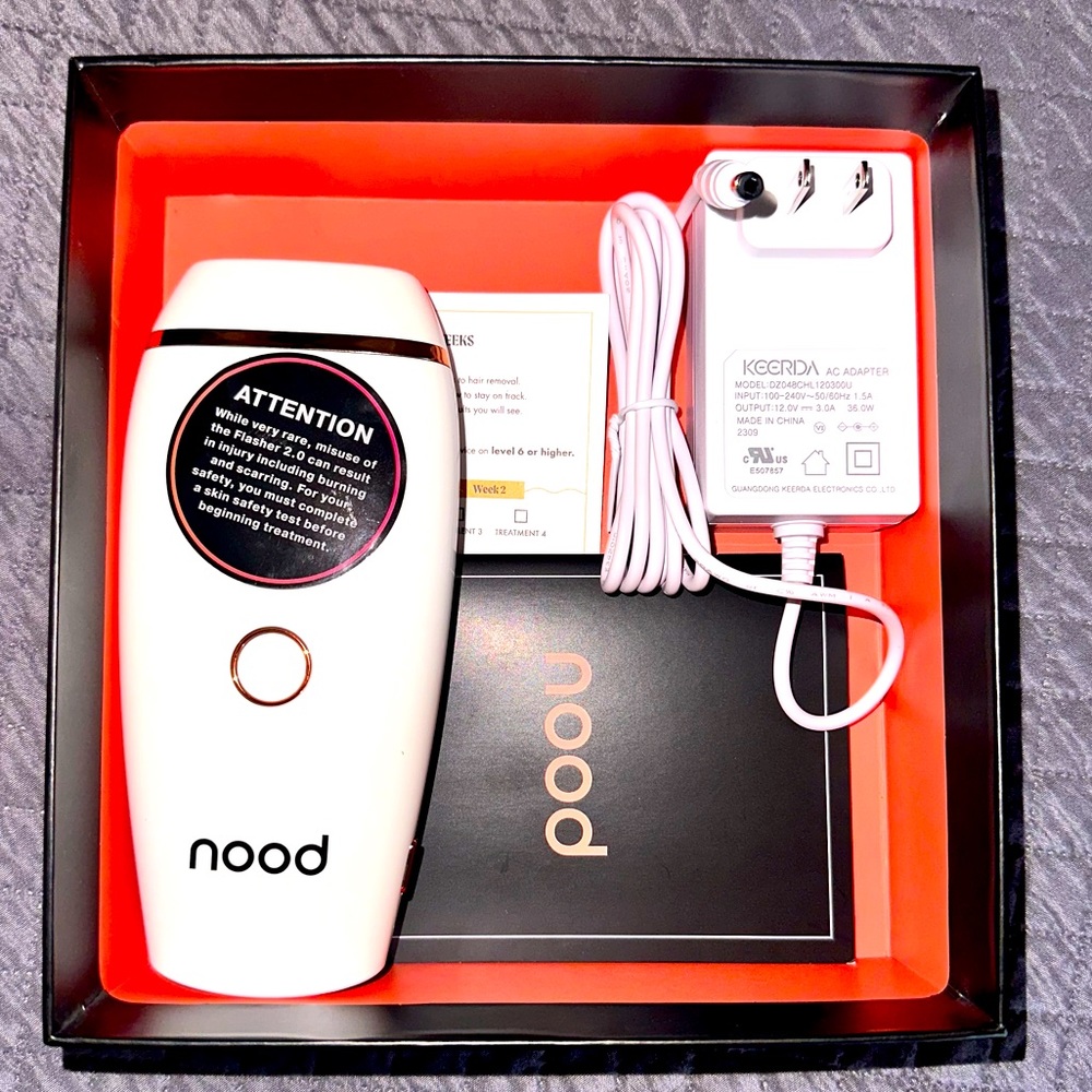 Nood Laser Hair Remover Flasher 2.0 NIB